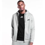 Fitness Poly Fleece Zip Up Hoodie